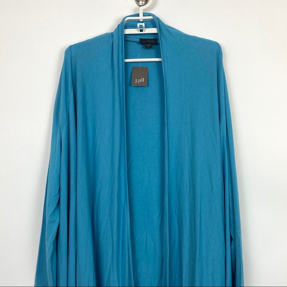 J. Jill Wearever Collection Open Front Cardigan - Picture 3 of 10